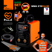 PANTERMAX MMA215pulse inverteres MMA/TIG hegesztő SET 3 SUPER CAPABILITIES kiadás Előnézet 