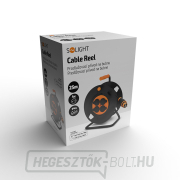 Solight 4z hosszabbító kábel - dobon, 25m neoprén, 3x 2,5mm2, IP44 Előnézet 