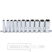 Hatlapfejű készlet, kiterjesztett BGS 2222 | 10 mm (3/8