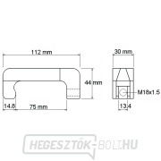 Aladapter az injektor eltávolításához BGS 7777-2 | 13 mm Előnézet 