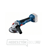 Bosch GWS 18V-10 akkumulátoros sarokcsiszoló (egyedül dobozban) Előnézet 