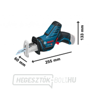 Bosch GSA 12V-14 akkumulátoros láncfűrész (egyedül dobozban) Előnézet 