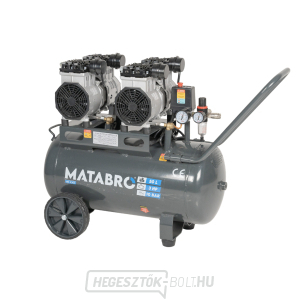 Olajmentes kompresszor Matabro MB-K203 50l, 230V | 2200W gallery main image