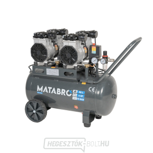 Olajmentes kompresszor Matabro MB-K204 50l, 230V | 3000W gallery main image