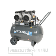 Olajmentes kompresszor Matabro MB-K205 100l, 230V | 3000W gallery main image