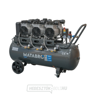 Olajmentes kompresszor Matabro MB-K206 100l, 230V | 4500W gallery main image