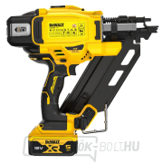 Akku szegező 2x5Ah DeWALT DCN930P2 18V, töltő, tok Előnézet 