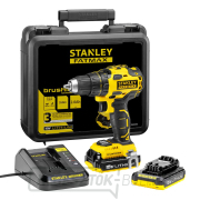 Stanley FatMax 18V 2x 2.0Ah akkus kétfokozatú fúrócsavar gallery main image