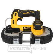 Akkus szalagfűrész DeWALT DCS377NT 18V, akkumulátor és töltő nélkül, Tstak Előnézet 