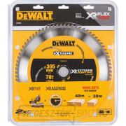 XR FLEXVOLT fűrészlap DEWALT akkumulátoros gérvágó fűrészekhez DT99576, 305 x 30 mm, 78 fog Előnézet 