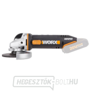 Akkus sarokcsiszoló WX800 20V, 115mm, 2*2.0Ah - Powershare Előnézet 