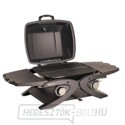 Riwall PRO RGG 20 Compact SET hordozható gázgrill 4,2 kW, két égővel és mobil összecsukható asztallal Előnézet 