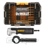 DeWalt McLaren 33 részes tartozékkészlet + derékszögű rögzítés DT70782 gallery main image