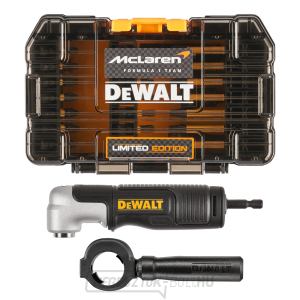 DeWalt McLaren 33 részes tartozékkészlet + derékszögű rögzítés DT70782 gallery main image