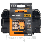 Dewalt McLaren 28 részes FLEXTORQ tartozékkészlet Tough Case DT70902T-ben gallery main image