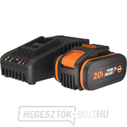 WA3604 - Akkumulátor 20V, 4Ah + töltő 20V, 2A Előnézet 