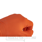 SOLID GRIP nitril kesztyű 50db. L méretű narancs (10) Előnézet 