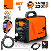 PANTERMAX® MIG230DP inverteres hegesztő MIG/TIG/MMA SET1 Előnézet 