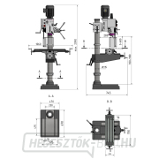 OPTIdrill DH 40 CTP oszlopos fogaskerék fúrógép Előnézet 